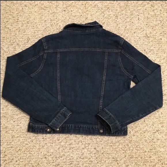 Lucky Brand Sabrina Slim Denim Jean Jacket - Picture 2 of 6